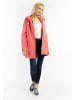 Schmuddelwedda Damen Oversized Regenmantel in Korallenpink-280