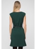 Cloud5ive Cloud5ive Dress incl. Belt in petrol green