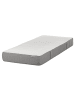Beliani Matratze WHISPER in Weiß/Grau - (W) 80 x (H) 20 x (L) 200 cm
