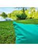 JACK 2er Set Outdoor Kissenhülle 45x45cm Uni in Türkis