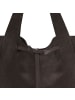 Les Visionnaires Garbriella Shopper Tasche Leder 40 cm in dark brown