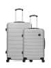 BlueStar 2 tlg. Kofferset LONDON in Grau (95L/64L)