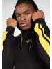 Gorilla Wear Hoodie in Übergröße - Banks - Schwarz/Gelb