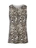 Marie Lund Top in sand schwarz - 0001