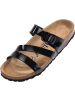 Palado Pantoletten Ikaria in Schwarz Lack