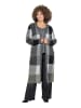 Ulla Popken Strickjacke in graphitgrau