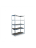 relaxdays Schwerlastregal in Silber - (B)100 x (H)180 x (T)40 cm