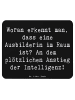 Mr. & Mrs. Panda Mouse Pad Spruch Ausbilderin Intelligenz mit Sp... in Schwarz