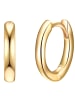 Rafaela Donata Creolen Sterling Silber in gelbgold
