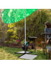 relaxdays Platten Sonnenschirmständer in Schwarz