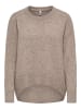 ONLY Strickpullover in Taupe Gray