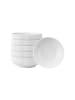Seltmann Weiden 6er Set Foodbowls Sento Relief Wave in Weiß ø 20 cm