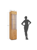 Feldmann-Wohnen Vitrine Collodi Wildeiche Natur 43 / 37 / 205cm