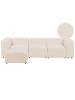 Beliani 2-tlg Modulsofa FALSTERBO in Beige