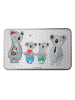 Mr. & Mrs. Panda Metalldose Koala Familie zwei ohne Spruch in Grau Pastell