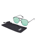 Urban Classics Urban Classics Unisex Sunglasses Manila in gunmetal/leaf