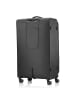 Pack Easy GoUp 4 Rollen Trolley L 76 cm mit Dehnfalte in schwarz