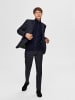 SELECTED HOMME Einfarbige Strickjacke Basic Cardigan Baumwolle SLHBERG in Navy