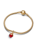Pandora Anhänger Disney Villains Evil Queen Apfel Goldfarben