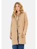 Camel Active Trenchcoat aus gewachster Baumwolle in Caramell