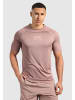 SMILODOX T-Shirt Powerfit Triple in Taupe