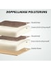HOMCOM Bürostuhl in Braun 80L x 80B x 114H cm