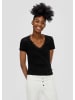 QS T-Shirt in 9999_schwarz