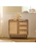 CALICOSY Kommode PALMO in Helles Holz - (W) 80  x (H) 79,5  x (L) 39  cm