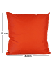 JACK 1x Outdoor Kissenhülle 40x40cm Uni in Orange