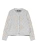 Vero Moda Strickjacke in Light Grey Melange