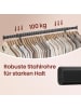 SONGMICS Kleiderständer Pataye in Schwarz - (B)45 x (H)161.5 x (T)132 cm