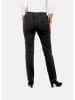 GOLDNER Klassische Jeansschlupfhose MARTHA in schwarz