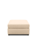 58 aufm Kessel GARTENLOUNGE Hocker Bozhana 96x44x78 mit Outdoorbezug in beige