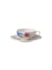Villeroy & Boch Teetasse mit Untertasse Mariefleur Gris Basic 150 ml in bunt