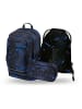 BAAGL 3-tlg. Set: Schulrucksack Cubic in Rosa Flash