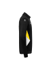 uhlsport  1/4 ZIP TOP Equipe 29 in schwarz/weiß/limonengelb