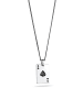 KUZZOI Halskette 925 Sterling Silber in Silber