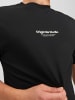 Jack & Jones 2-er Set Logo T-Shirt Kurzarm Shirt JORVESTERBRO in Schwarz