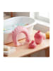 relaxdays 3-tlg. Haarwaschbecher-Set "Krone" in Rosa/ Pink