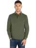normani 2er Set Herren Langarm Poloshirt Lyroe in Beige/Oliv