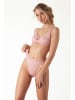 Yenita® "Bambus" Triangel String in Pink