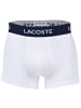 Lacoste Boxershort 5er Pack in Weiß/Dunkelblau