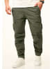 DAILY COTTON Cargohose - als Stoffhose mit Stretch im Tapered Fit in Khaki