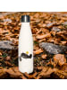 Mr. & Mrs. Panda Thermosflasche Stinktier Ball ohne Spruch in Weiß