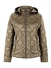 Betty Barclay Outdoorjacke mit abnehmbarer Kapuze in Taupe