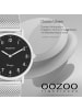 Oozoo Analog-Armbanduhr Oozoo Vintage Series silber mittel (ca. 32mm)