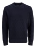 Jack & Jones Strickpullover in Night Sky