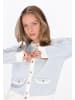 DreiMaster Women Cardigan in light blue offwhite