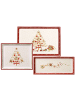 Villeroy & Boch 3-tlg. Gebäckplatten Winter Bakery Delight in Bunt – in bunt