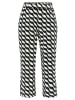 Betty Barclay Schlupfhose mit Bundfalten in Dark Blue/Green